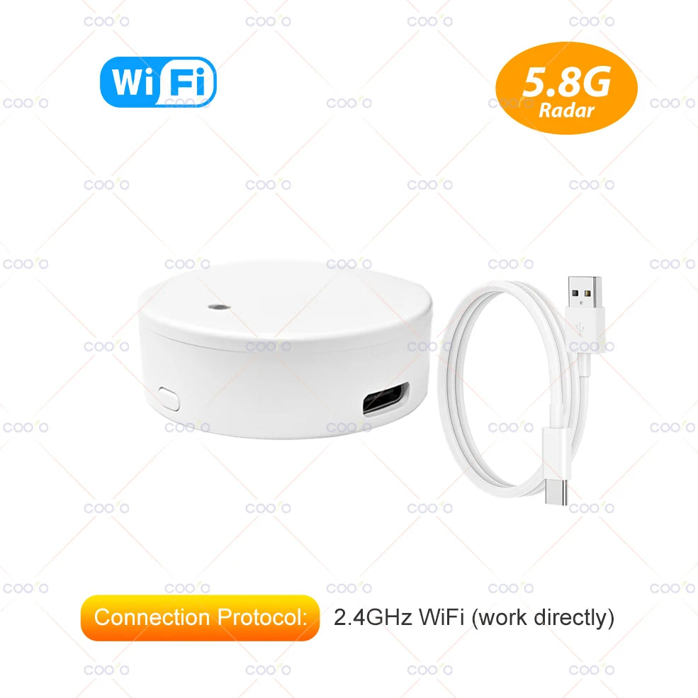 ZigBee WiFi mmWave Motion Sensor – Smart Human Presence Detector