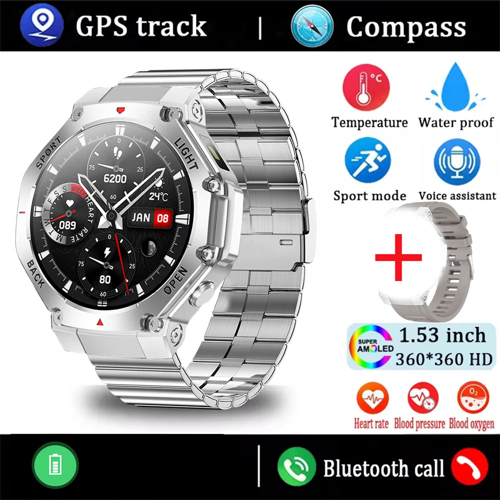 2025 Sports Smartwatch with GPS