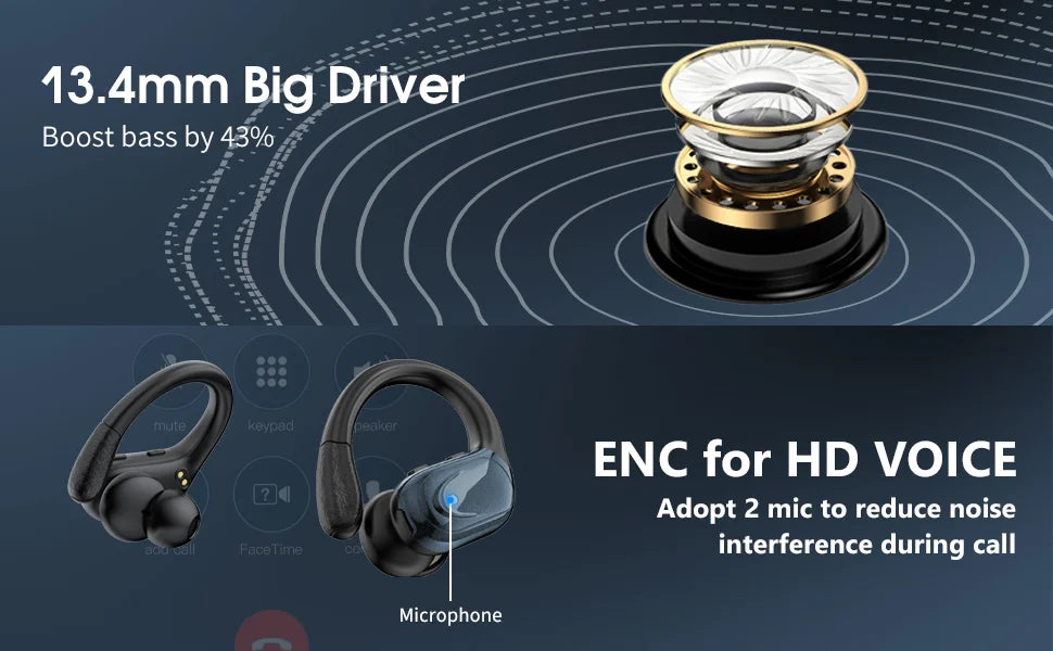 YJ006 Bluetooth Smart Audio Glasses for Sports & Driving