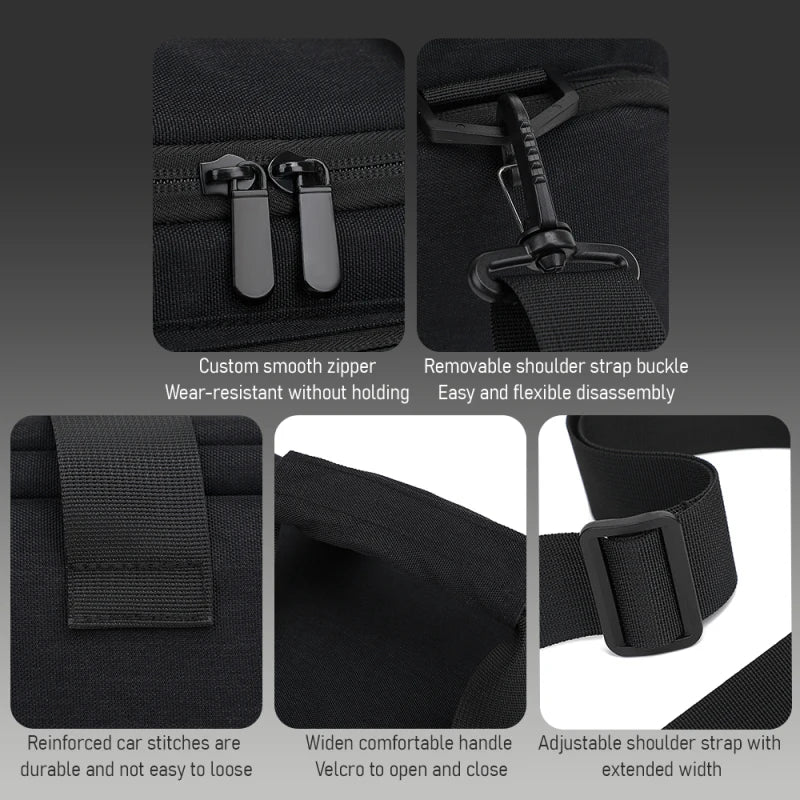 Camera Bag Travel Camera Shoulder Bag Water-resistant Shock-proof for Mirrorless Camera w/ Removable Dividers And Shoulder Strap