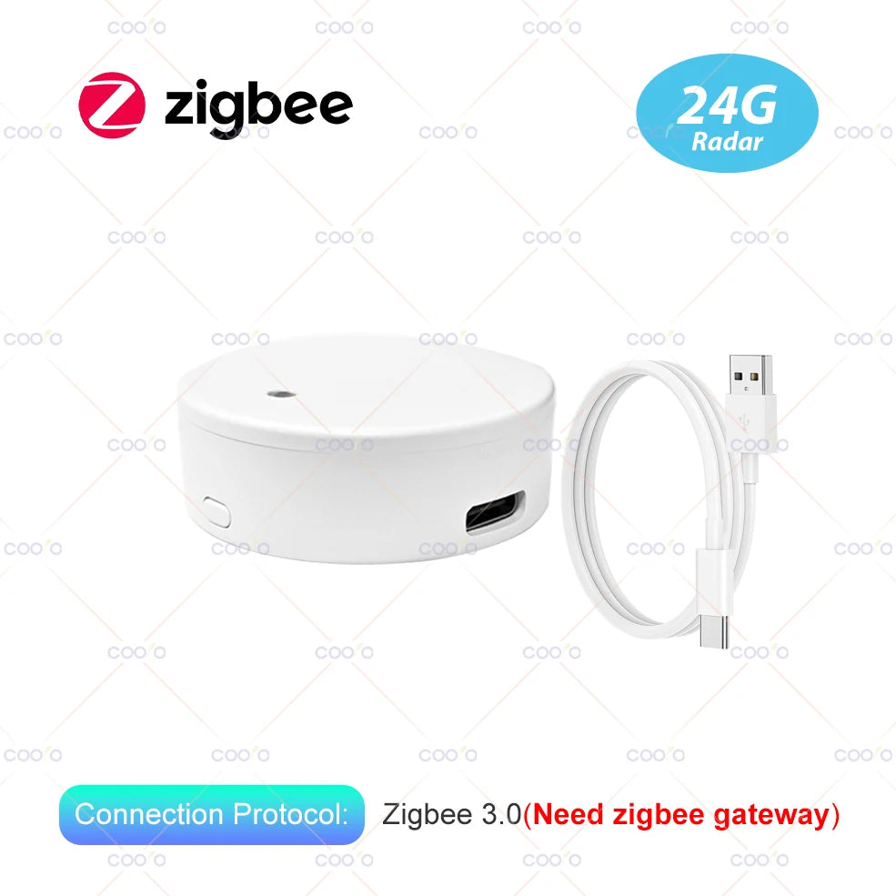 ZigBee WiFi mmWave Motion Sensor – Smart Human Presence Detector