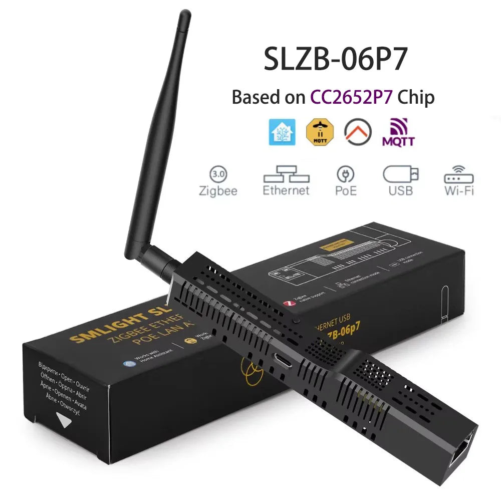SMLIGHT SLZB-06 Zigbee 3.0 Gateway – Ethernet/USB/WiFi with PoE