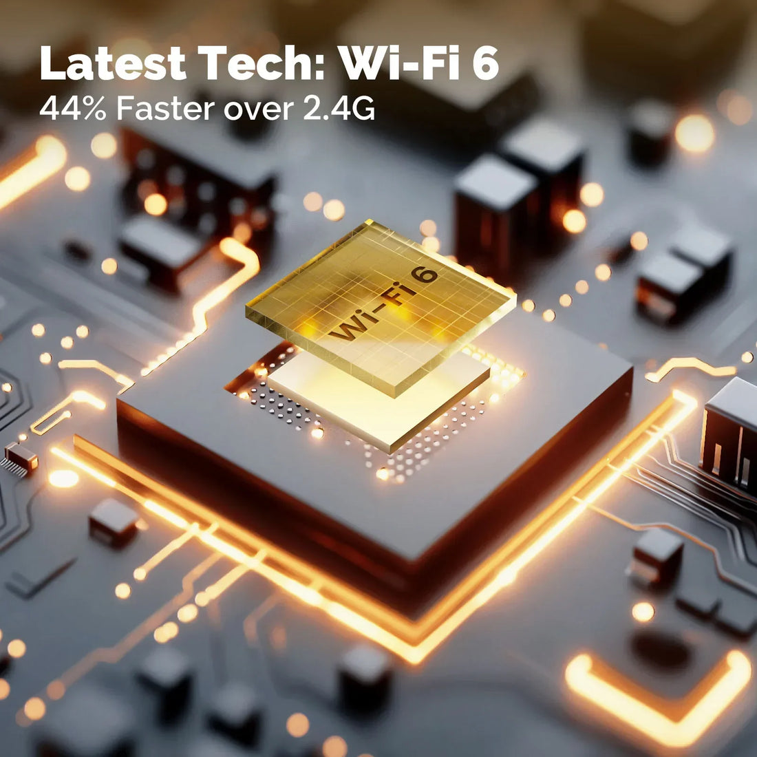 MOES Tuya Wi-Fi 6 Indoor 4MP HD Smart Security Camera