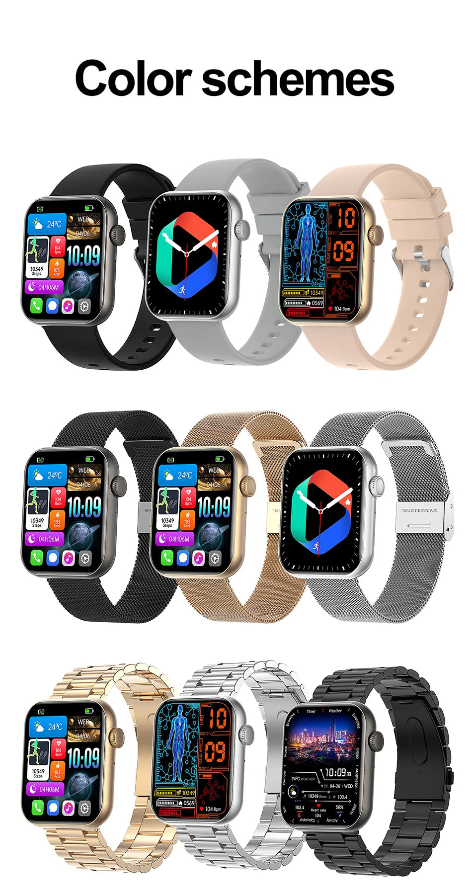 2025 1.9" Smartwatch with Bluetooth Call