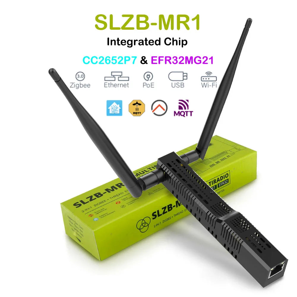 SMLIGHT SLZB-06 Zigbee 3.0 Gateway – Ethernet/USB/WiFi with PoE