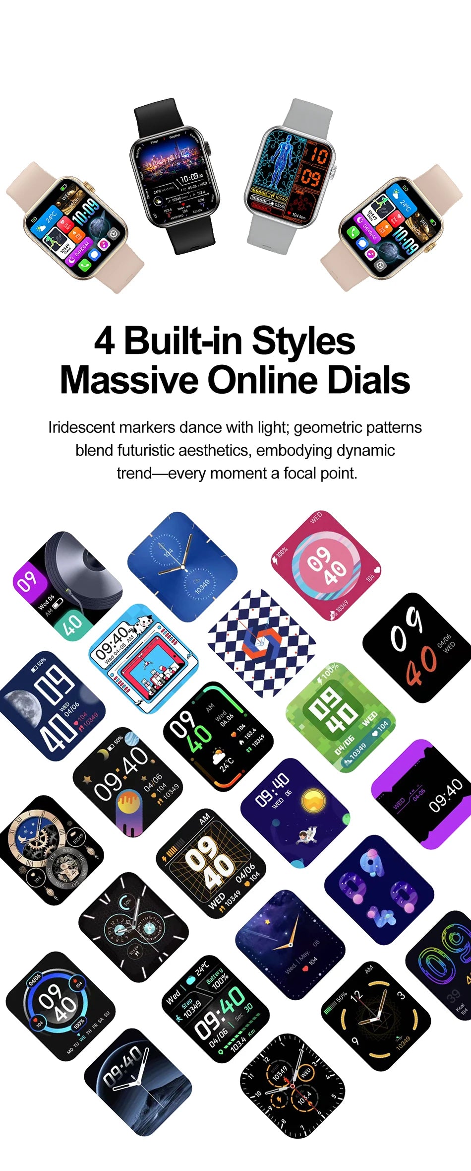 2025 1.9" Smartwatch with Bluetooth Call