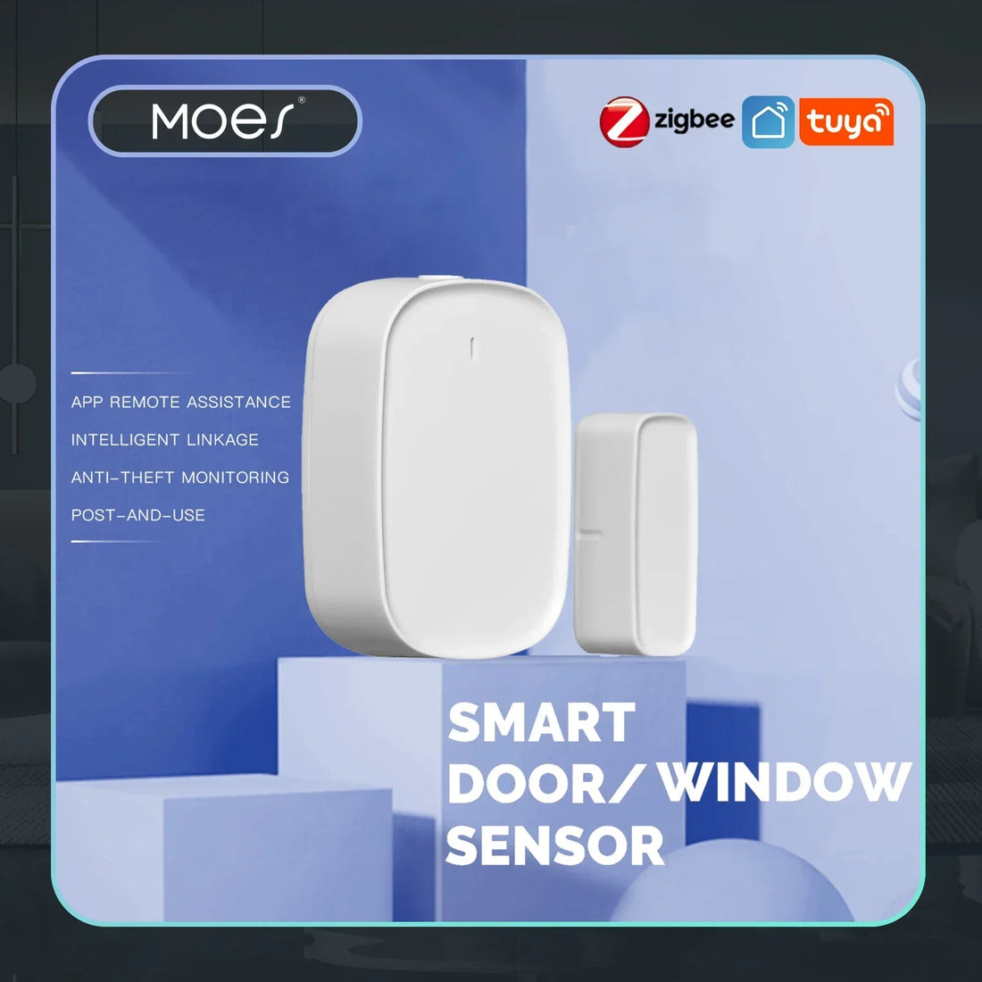 MOES Tuya ZigBee Smart Window/Door Sensor