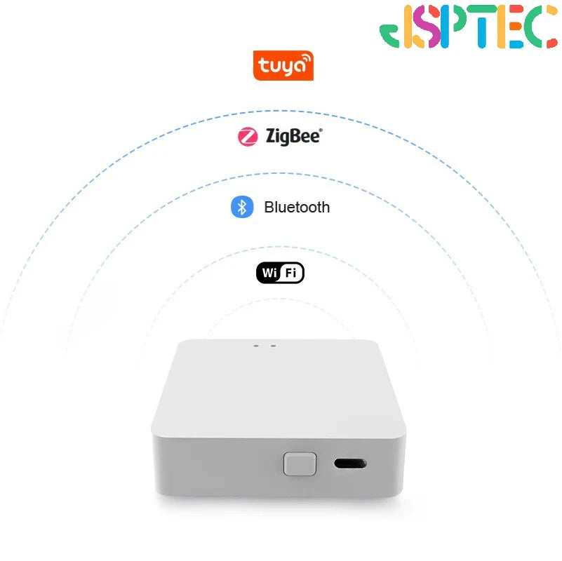 Tuya Zigbee 3.0 Gateway Hub Smart Home Wireless Bridge Smart Life APP Remote Control Automation Device Works with Alexa Google