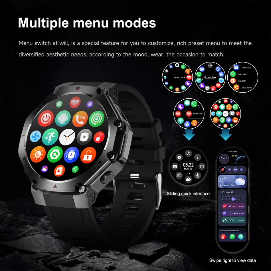 2025 Sports Smartwatch with GPS