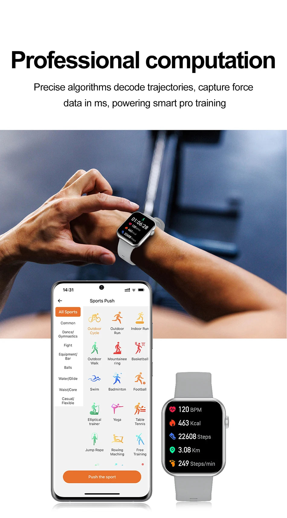 2025 1.9" Smartwatch with Bluetooth Call