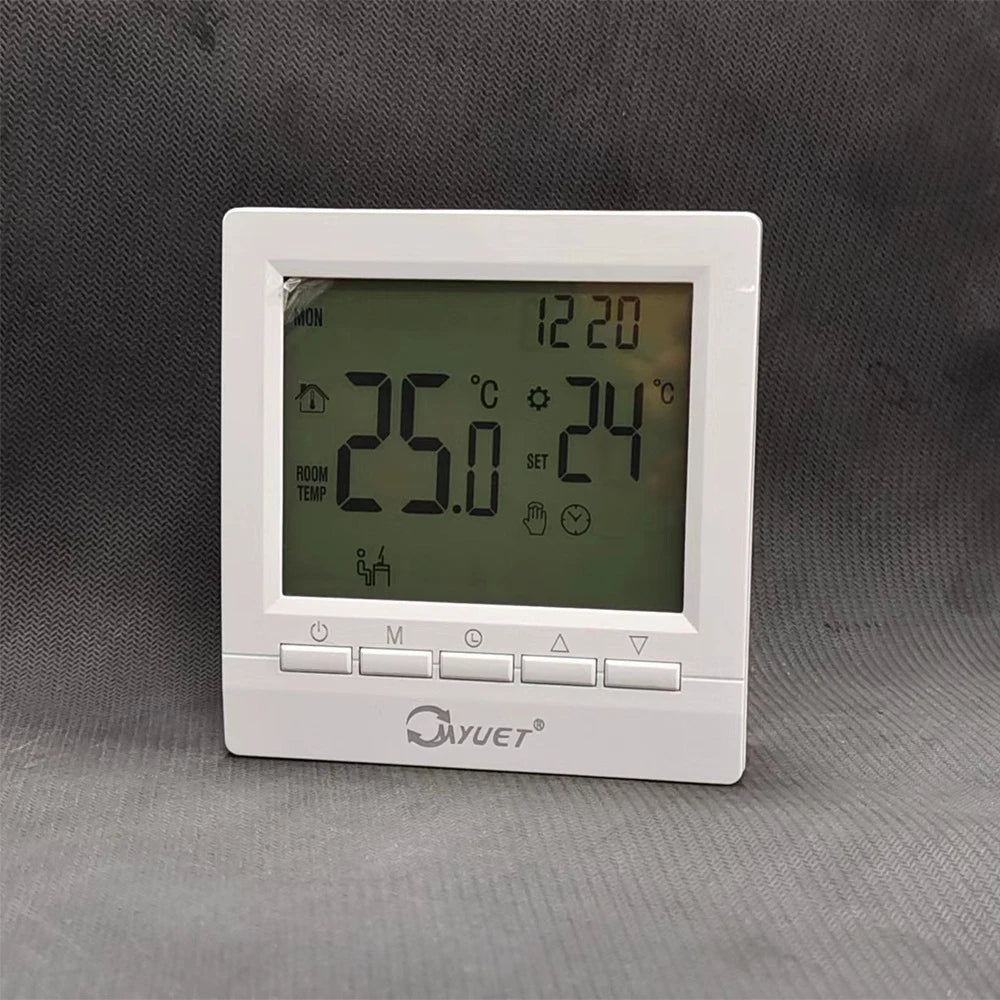 Smart Thermostat Hygrometer with Child Lock & Backlight