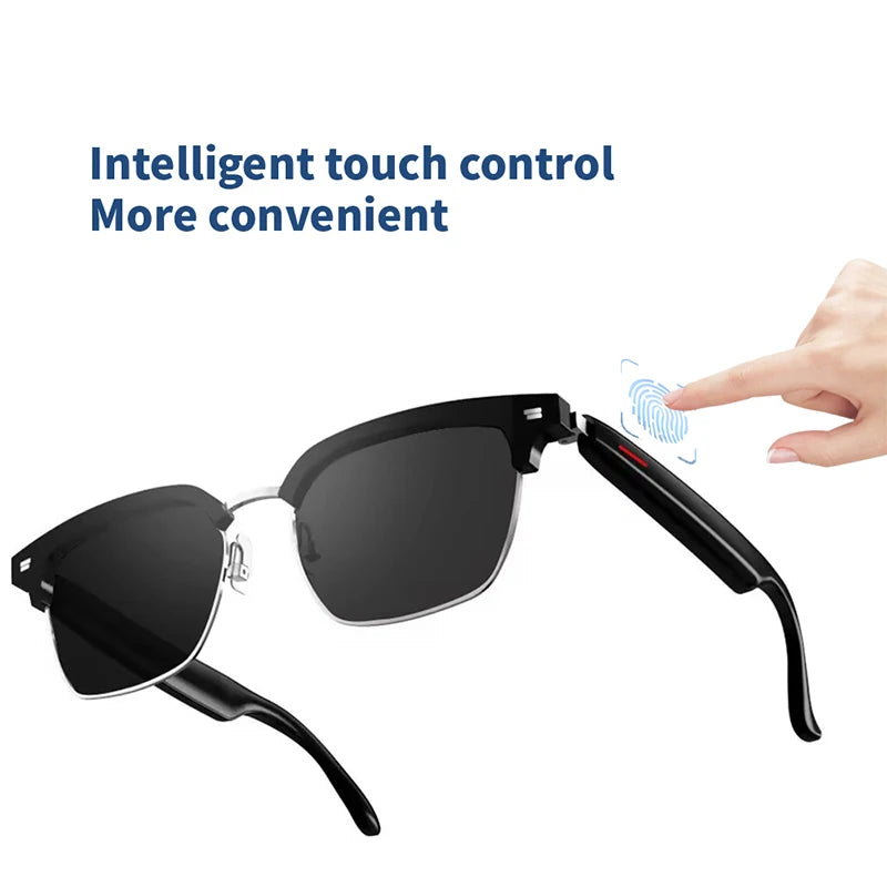 Smart Wireless Bluetooth Sunglasses for Music & Calls
