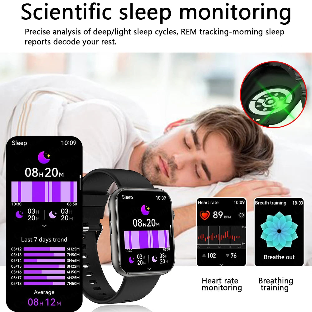 2025 1.9" Smartwatch with Bluetooth Call