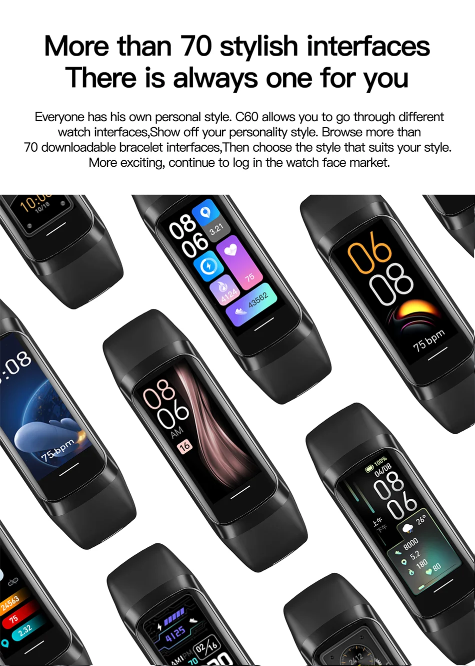 LIGE 2023 AMOLED Smartwatch