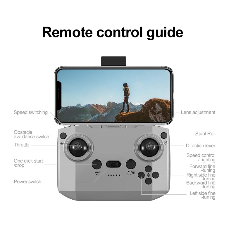 GT3 8K Dual-Camera GPS Drone – Foldable FPV Quadcopter