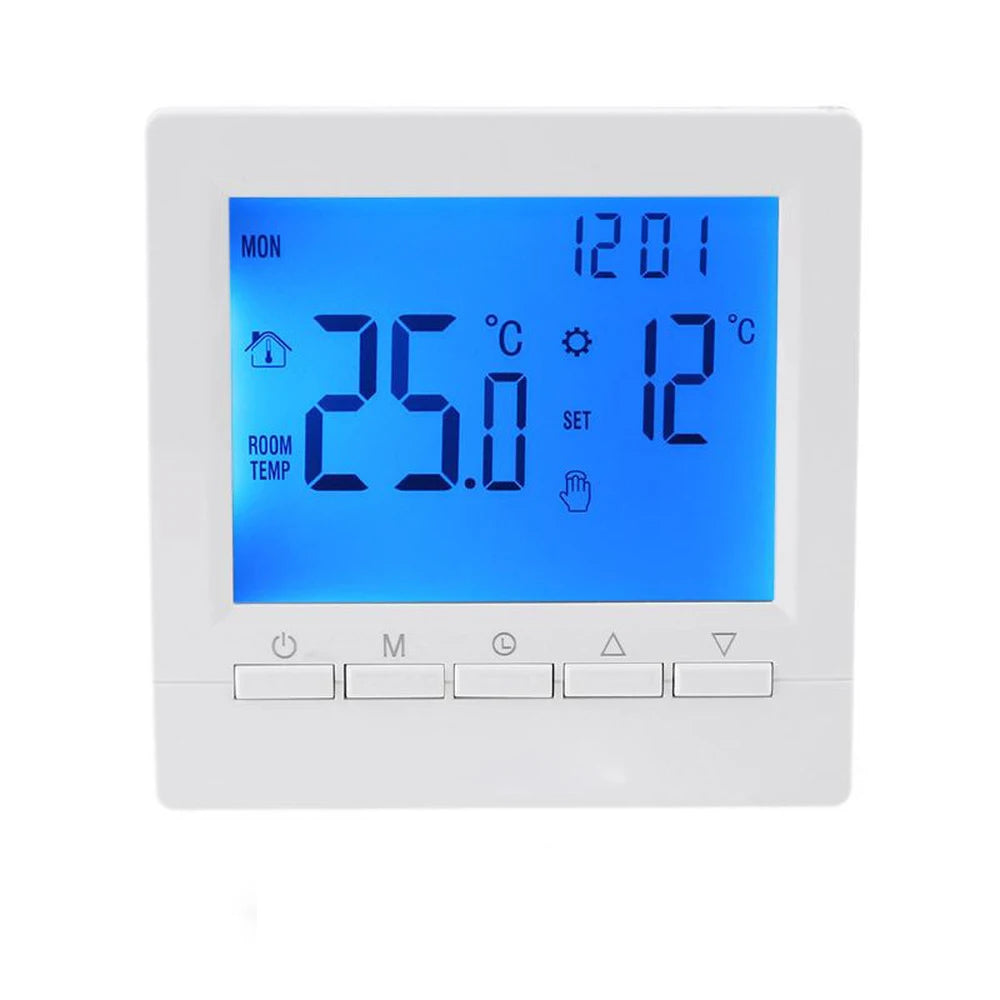 Smart Thermostat Hygrometer with Child Lock & Backlight