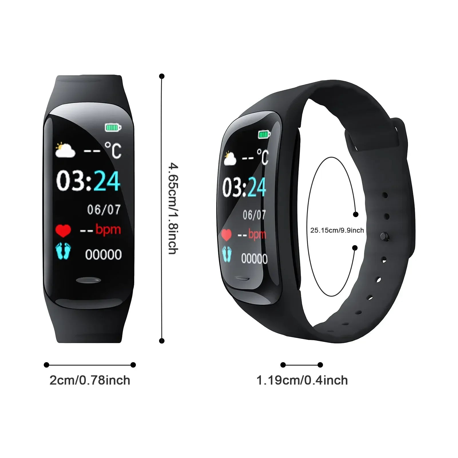 C1Plus Smart Fitness Watch