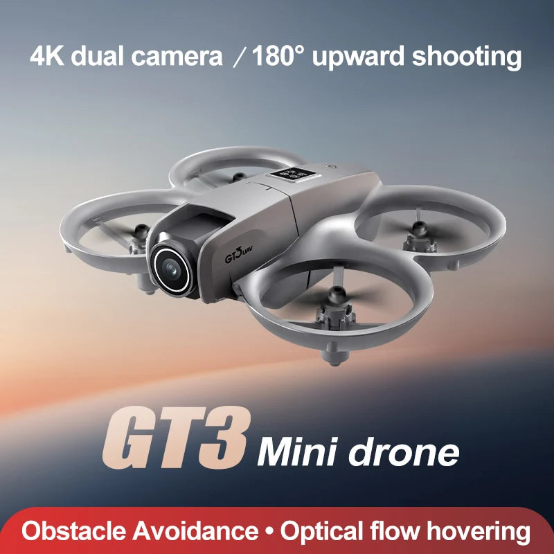 GT3 8K Dual-Camera GPS Drone – Foldable FPV Quadcopter
