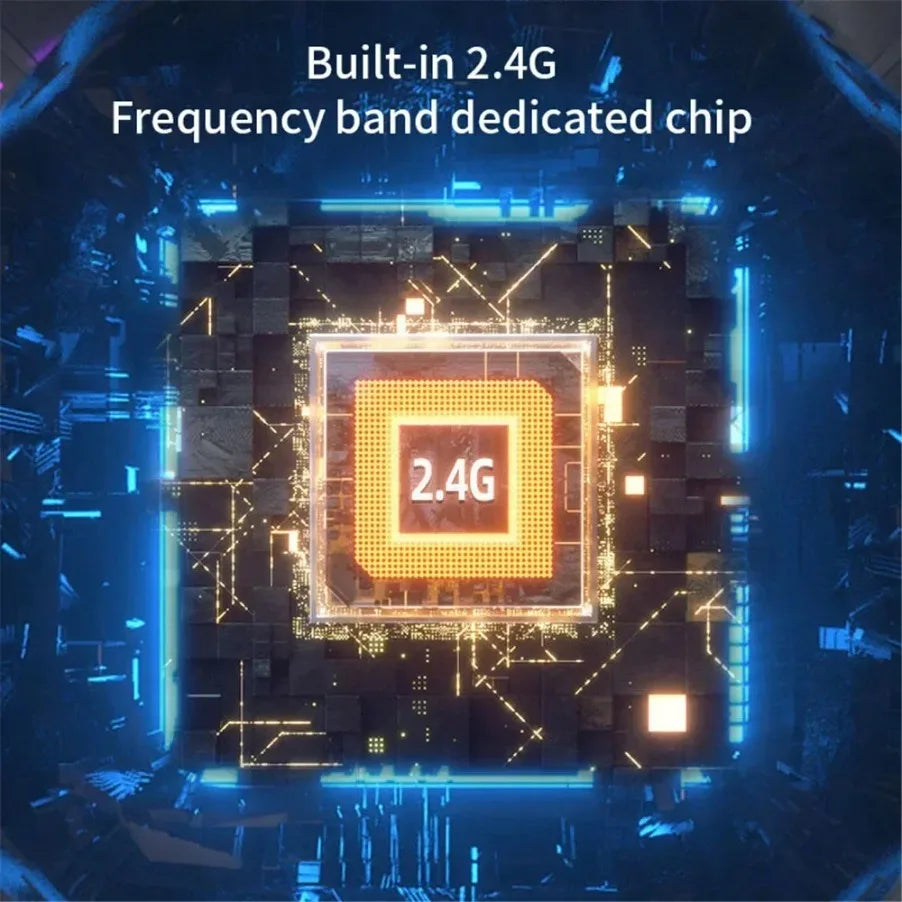 Portable Wireless Lavalier Microphone with Receiver