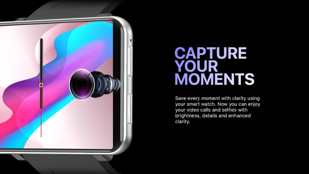 DM100 4G Smartwatch Phone with 2.86" Display – 3GB+32GB