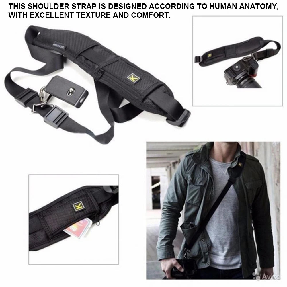 Adjustable Camera Shoulder Sling Strap for DSLR