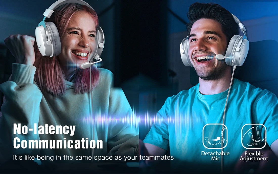 FIFINE Ampligame H9W Gaming Headset – 7.1 Surround