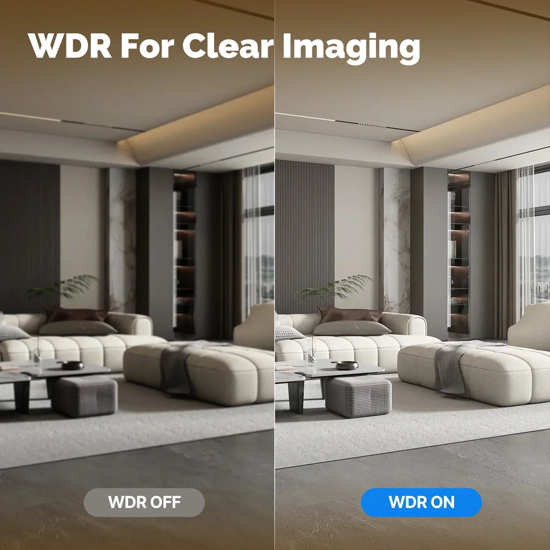 MOES Tuya Wi-Fi 6 Indoor 4MP HD Smart Security Camera