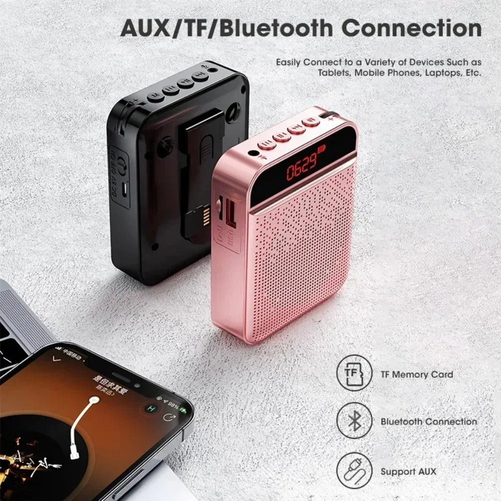 XIKCU Portable Voice Amplifier Megaphone
