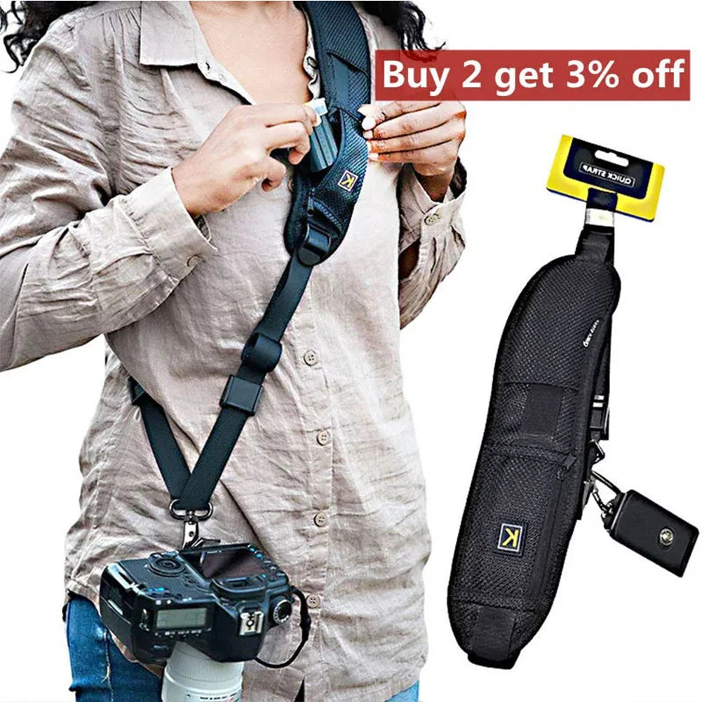 Adjustable Camera Shoulder Sling Strap for DSLR