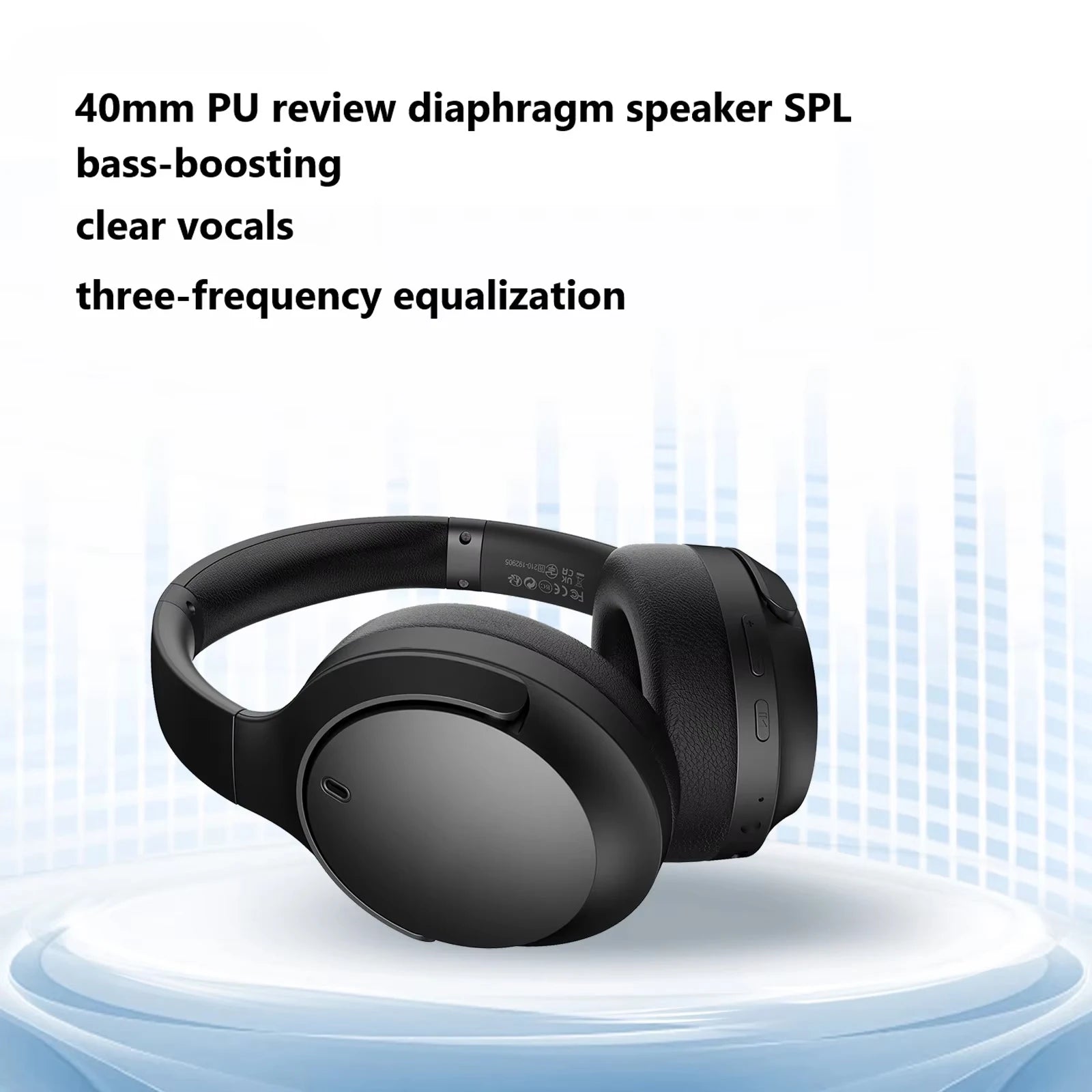 LE Audio Bluetooth 5.4 Over-Ear Headphones QC308