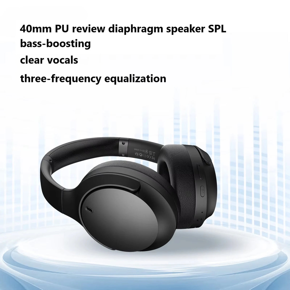 LE Audio Bluetooth 5.4 Over-Ear Headphones QC308